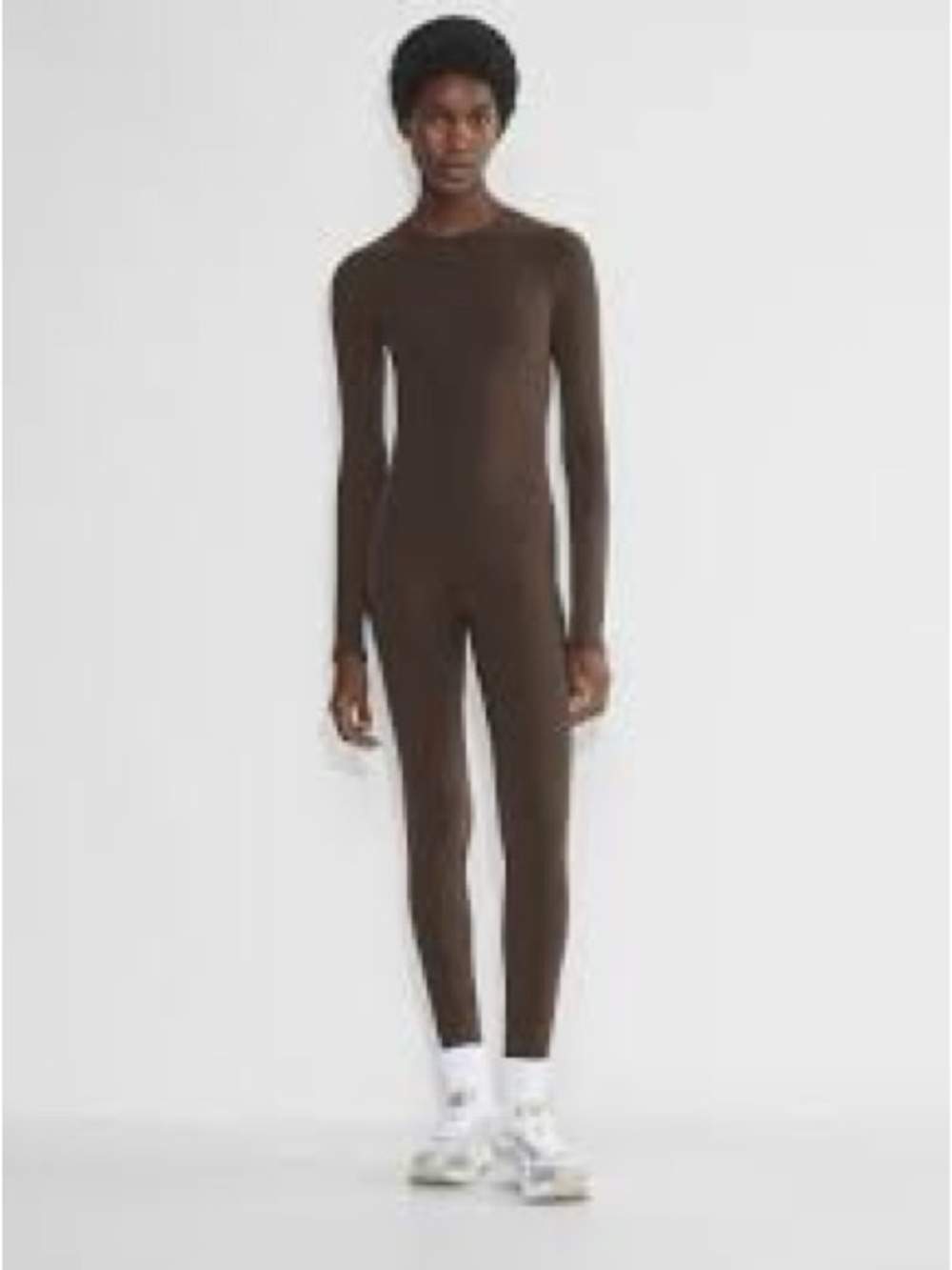 TnAction Aritzia Shake It Long Sleeve Athletic Jumpsuit Romper Sz M